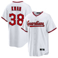 Cleveland Guardians #38 Steven Kwan Player White BFRAILEY Game Home Stitched Jerseys