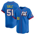 Atlanta Braves #51 Chris Sale Player Royal BFRAILEY National League All-Star Edition Game Stitched Jerseys