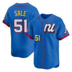 Atlanta Braves #51 Chris Sale Player Royal BFRAILEY National League All-Star Edition Game Stitched Jerseys