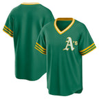 Oakland Athletics Kelly Green BFRAILEY Road Cooperstown Collection Team Jersey