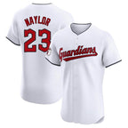 Cleveland Guardians #23 Bo Naylor Player White BFRAILEY Limited Elite Home Stitched Jerseys