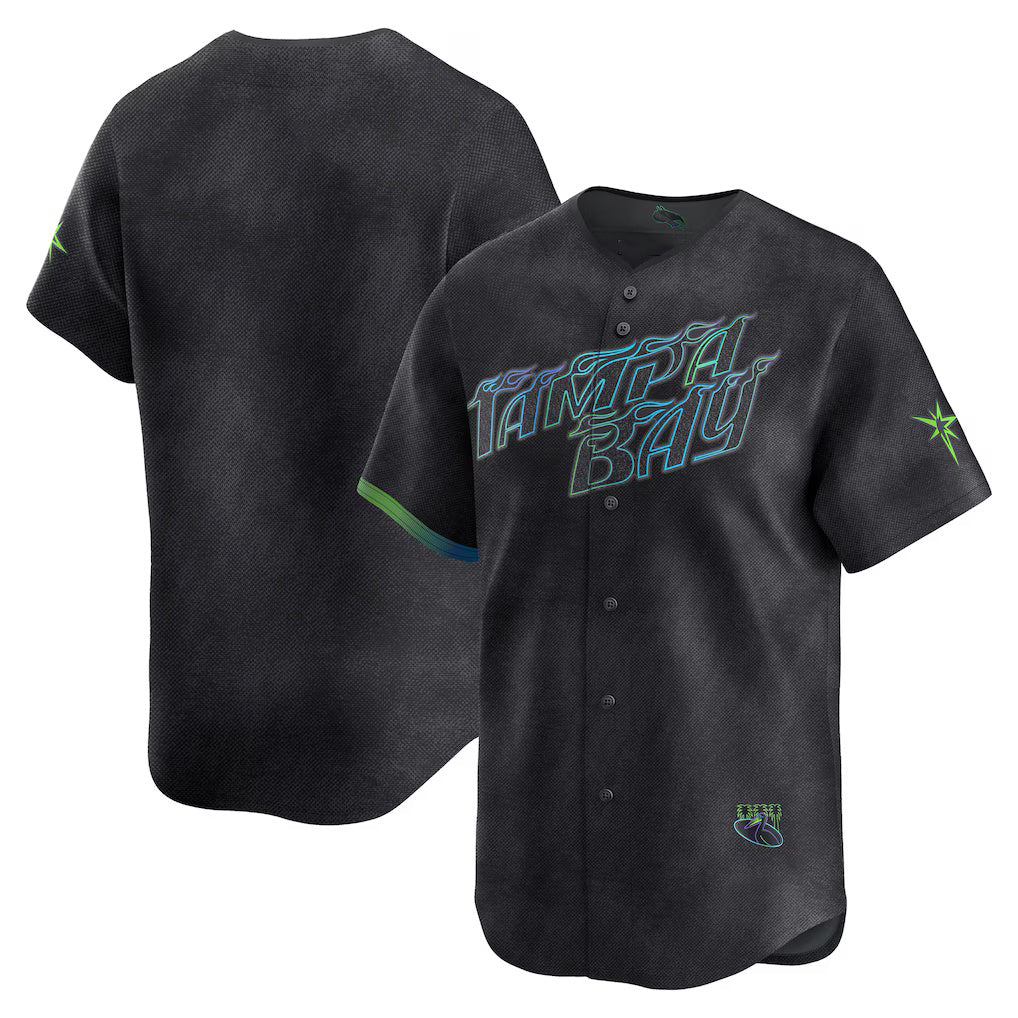 Tampa Bay Rays Black BFRAILEY City Connect Limited Jersey