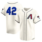 Arizona Diamondbacks #42 Jackie Robinson Cream BFRAILEY Home 2025  Day Limited Jersey