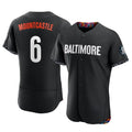 Baltimore Orioles #6 Ryan Mountcastle Player Black BFRAILEY City Connect Limited Elite Home Game Stitched Jerseys