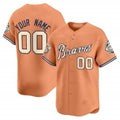 Custom Atlanta Braves Peaches n¡¯ Cream Vapor Premier Limited Jersey ¨C All Stitched-Peaches BFRAILEY