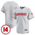 Cincinnati Reds Blank Player Gray BFRAILEY Vapor Premier Limited Home Stitched Jerseys