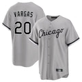 Chicago White Sox #20 Miguel Vargas Player Gray BFRAILEY Home Game Stitched Jerseys
