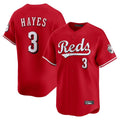 Cincinnati Reds #3 Ke'Bryan Hayes Player Red BFRAILEY Home Limited Stitched Jerseys