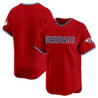 Cleveland Guardians Blank Red BFRAILEY Alternate Limited Stitched Jersey