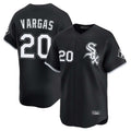 Chicago White Sox #20 Miguel Vargas Player Black BFRAILEY Limited Home Stitched Jerseys