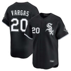 Chicago White Sox #20 Miguel Vargas Player Black BFRAILEY Limited Home Stitched Jerseys