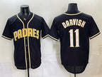 San Diego Padres #11 Yu Darvish 2026 Fashion Replica Black BFRAILEY Out Stitched Jersey