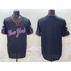 New York Mets Blank Black BFRAILEY 2025 Spring Training Stitched Jersey