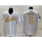 New York Mets #6 Starling Marte White BFRAILEY 2022 All Star Stitched Cool Base Jersey