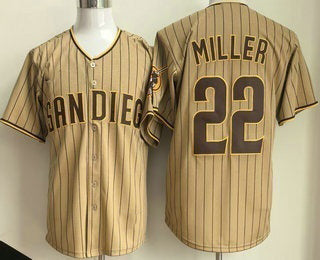 San Diego Padres #22 Mason Miller Khaki BFRAILEY Limited Jersey