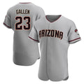 Arizona Diamondbacks #23 Zac Gallen Player Gray BFRAILEY Road Limited Elite Home Game Stitched Jerseys