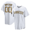 Custom Arizona Diamondbacks Active Player White BFRAILEY 2022 All-Star Cool Base Stitched Jersey