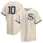 Chicago White Sox #10 Chase Meidroth Player Cream BFRAILEY Field of Dreams Home Game Stitched Jerseys