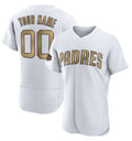 Custom San Diego Padres Active Player White BFRAILEY 2022 All-Star Flex Base Stitched Jersey