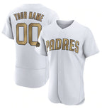 Custom San Diego Padres Active Player White BFRAILEY 2022 All-Star Flex Base Stitched Jersey