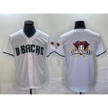 Arizona Diamondbacks White BFRAILEY Team Big Logo Cool Base Stitched Jersey 2