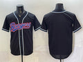 Texas Rangers Blank 2026 Fashion Replica Black BFRAILEY Out Stitched Jersey