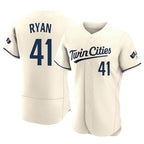 Minnesota Twins #41 Joe Ryan Player Cream BFRAILEYHome Limited Elite Stitched Jerseys