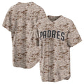 San Diego Padres Camo BFRAILEY USMC Alternate Replica Team Jersey