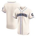 Seattle Mariners Cream BFRAILEY Alternate Elite Jersey