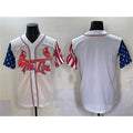 St. Louis Cardinals Blank White BFRAILEY Independence Day Vapor Premier Limited Stitched Jersey