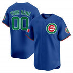 Custom Chicago Cubs Mexico Vapor Premier Limited Jersey V3 ¨C Royal BFRAILEY
