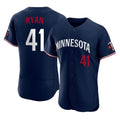 Minnesota Twins #41 Joe Ryan Player Navy BFRAILEYReplica Home Limited Elite Stitched Jerseys