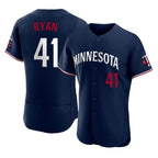 Minnesota Twins #41 Joe Ryan Player Navy BFRAILEYReplica Home Limited Elite Stitched Jerseys