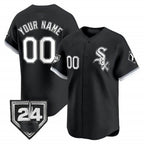 Custom Chicago White Sox 2024 Spring Training Patch Vapor Premier Limited Jersey ¨C Black BFRAILEY