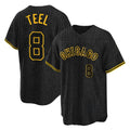 Chicago White Sox #8 Kyle Teel Player Black BFRAILEY Snake Skin City Home Game Stitched Jerseys