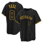 Chicago White Sox #8 Kyle Teel Player Black BFRAILEY Snake Skin City Home Game Stitched Jerseys