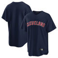 Cleveland Guardians Blank Player Navy BFRAILEY Game Home Stitched Jerseys