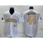 San Diego Padres #44 Joe Musgrove Number White BFRAILEY 2022 All Star Stitched Cool Base Jersey