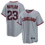 Cleveland Guardians #23 Bo Naylor Player Gray BFRAILEY Home Game Stitched Jerseys