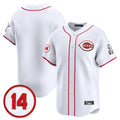 Cincinnati Reds Blank Player White BFRAILEY Vapor Premier Limited Home Stitched Jerseys