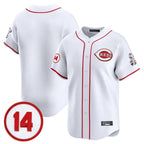 Cincinnati Reds Blank Player White BFRAILEY Vapor Premier Limited Home Stitched Jerseys