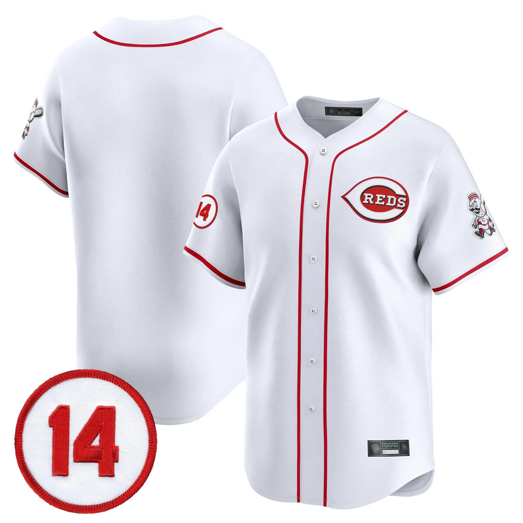 Cincinnati Reds Blank Player White BFRAILEY Vapor Premier Limited Home Stitched Jerseys