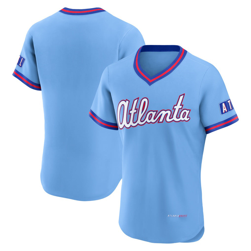 Atlanta Braves Powder Blue BFRAILEY 2026 City Connect Authentic Jersey