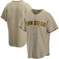 San Diego Padres Tan BFRAILEY Alternate Replica Team Jersey
