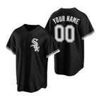 Custom Chicago White Sox Black BFRAILEY Stitched Cool Base Jersey
