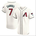 Arizona Diamondbacks #7 Corbin Carroll Player Cream BFRAILEY Limited Elite Home Game Stitched Jerseys