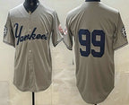 New York Yankees #99 Aaron Judge Grey BFRAILEY Without Name Limited Jersey