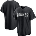 San Diego Padres Blank Black BFRAILEY Lights Out Limited Stitched Jersey