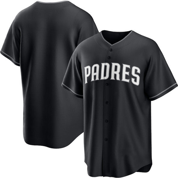 San Diego Padres Blank Black BFRAILEY Lights Out Limited Stitched Jersey