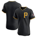 Pittsburgh Pirates Black BFRAILEY Alternate Vapor Premier Elite Patch Jersey